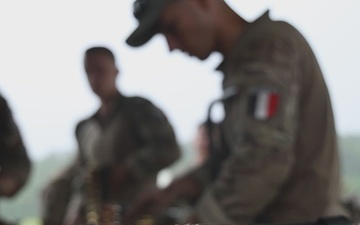 Fleet Exercise 250 | French Marines conduct Heavy Machine Gun Range alongside U.S. Marines