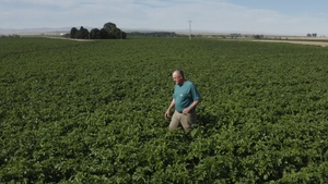 Package: Aerial of Idaho Potato Farmer