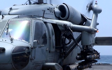 Frank E. Petersen Jr. Conducts Helicopter Operations