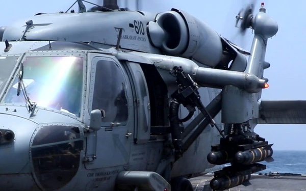 Frank E. Petersen Jr. Conducts Helicopter Operations