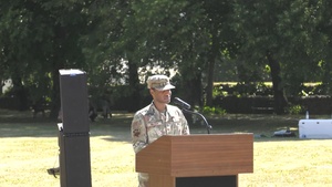 DISA Europe Regional Field Command Change of Command Ceremony