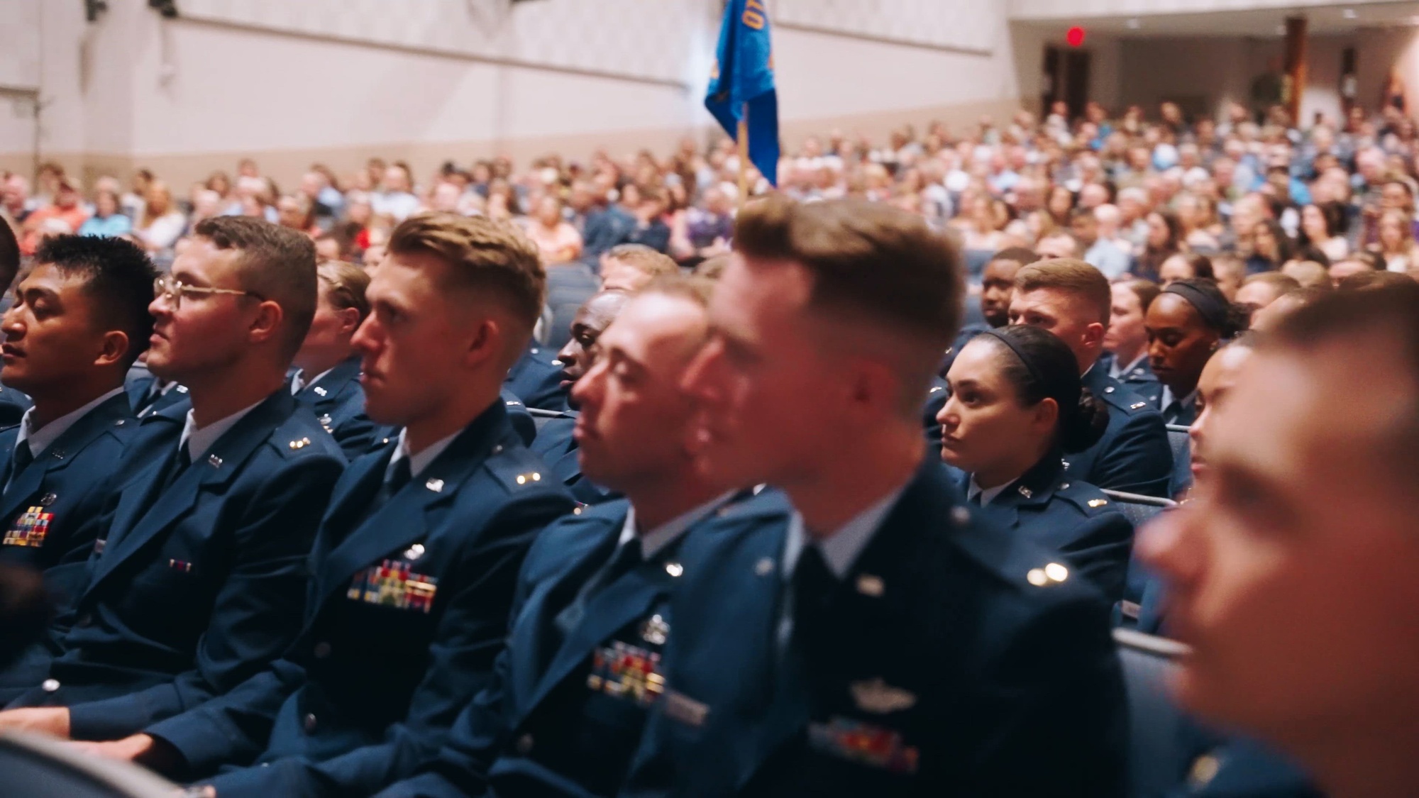 U.S. Air Force Gen. Ken Wilsbach, Chief of Staff of the Air Force, speaks with Officer Training School trainees and addresses graduating officers during Officer Training School Class 25-06 graduation ceremony at Maxwell Air Force Base, Alabama, June 18, 2026. 

After leading the new officers in their oath of office, Wilsbach described the turbulent time in which they’re being called to serve their nation, he emphasized importance of doing what is right even when it is difficult and setting the example for others to follow.