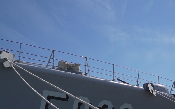 Belgian navy Karel Doorman-class frigate BNS Leopold I (F930) Virtual Tour