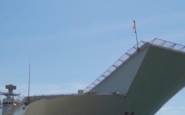 Spanish navy multi-purpose amphibious assault ship Juan Carlos I (L61) Virtual Tour