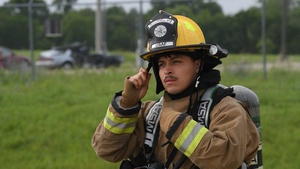 22 CES Fire Training B-roll