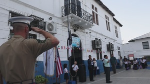 Marine Forces Reserve Band Performance in Panama City