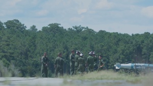VMFA-533 and MWSS-271 conduct FARP operations at MCALF Bogue