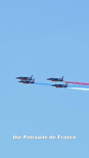 Patrouille de France demo team prepares for Liberté 250 over Joint Base Andrews