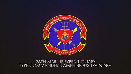 26th Marine Expeditionary Unit's Type Commander's Amphibious Training