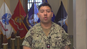 Hospital Corpsman 2nd Class Rogelio Mejia - Spanish 250