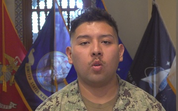 Hospital Corpsman 2nd Class Rogelio Mejia - Spanish 250