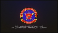 26th Marine Expeditionary Unit's Type Commander's Amphibious Training