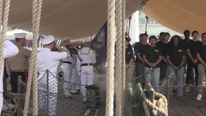 Fleet Week Baltimore hosts enlistment and reenlistment ceremony for future Sailors and U.S. Sailors