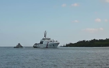B-Roll: Philippine Coast Guard Gabriela Silang-class offshore patrol vessel BRP Gabriela Silang (OPV 8301) arrives at Pearl Harbor for RIMPAC 2026