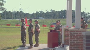 II Marine Expeditionary Force Information Group Change of Command
