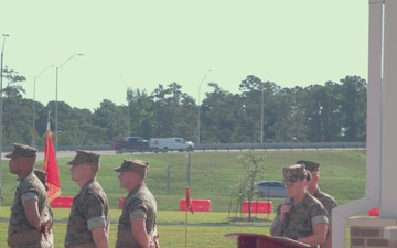 II Marine Expeditionary Force Information Group Change of Command