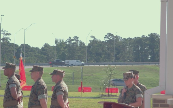 II Marine Expeditionary Force Information Group Change of Command