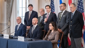 Trilateral Framework Signing Ceremony Between the United States, Lebanon, and Israel
