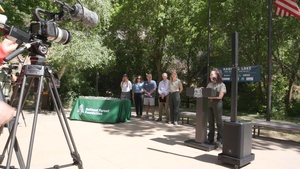 Ribbon Cutting Ceremony Marks Hanging Lake Trail Reopening (B-Roll)