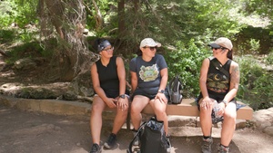 Visitors Hike Restored Hanging Lake Trail Following Reopening (B-Roll)