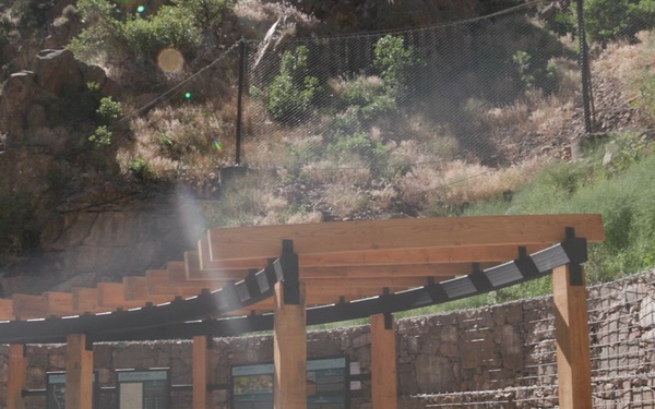 Reconstructed Hanging Lake Trail and Spouting Rock (B-Roll)