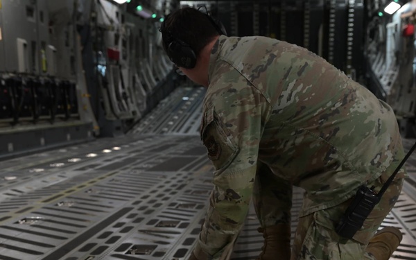 C-130J Night Operations over the U.S. Central Command area of responsibility