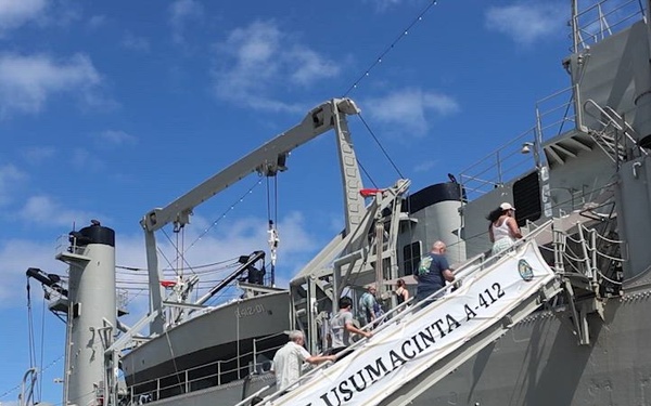 B-Roll: Naval vessels host tours for RIMPAC 26 "Open Ship Day"