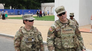 DCNG Commanding General Visits Presence Patrols at Great American State Fair