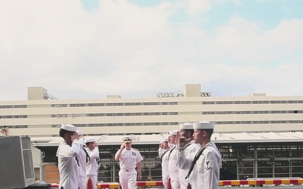 Hawaii News Now Interviews Adm. Koehler Aboard USS Essex During RIMPAC 26