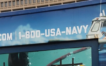 Navy Diver Explosive Ordnance Disposal Interactive Exhibit at Baltimore Inner Harbor