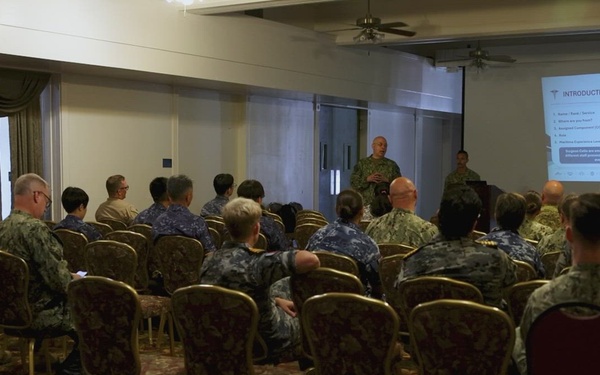 B-Roll: RIMPAC military medical personnel attend medical academics event