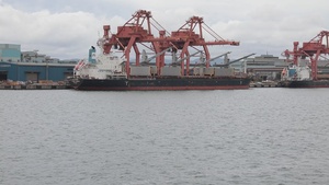 Soldiers Execute Ship-to-Shore Logistics During CJLOTS