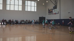 B-Roll: U.S. Navy Sailors compete in RIMPAC 26 basketball finals