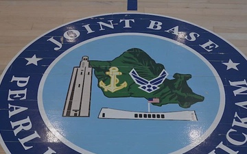 B-Roll: U.S. Navy Sailors compete in RIMPAC 26 basketball finals