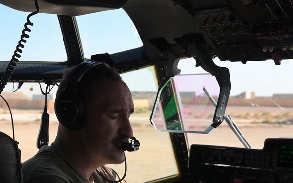 C-130J Overnight Cargo Operation Throughout the U.S. Central Command area of responsibility