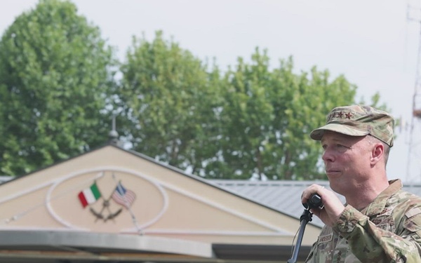 B-Roll: Anderson welcomes new SETAF-AF commander during change of command