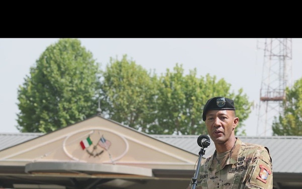 B-Roll: Gainey departs SETAF-AF during change of command