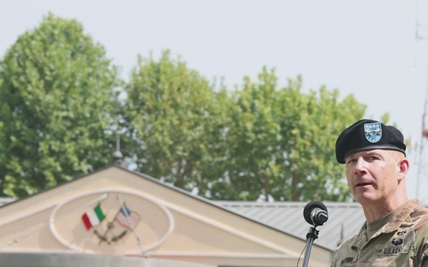 B-Roll: Brown takes helm of SETAF-AF during change of command