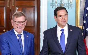 Secretary of State Marco Rubio meets with German Foreign Minister Johann Wadephul