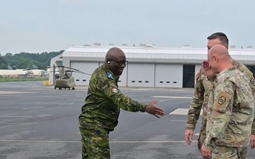 Cut- Pennsylvania National Guard Hosts Côte d’Ivoire Armed Forces at Fort Indiantown Gap to Operationalize State Partnership