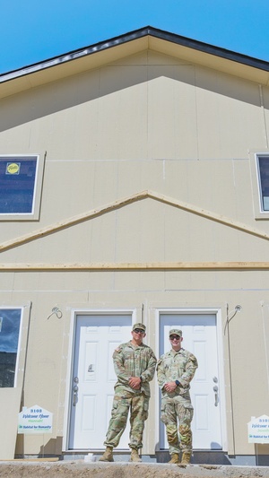 Wyoming Army National Guard, community partners help conclude Habitat for Humanity homebuilding project
