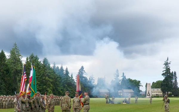 81st Mobile Brigade Combat Team Change of Command Ceremony