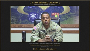 Get to know U.S. Army Yuma Proving Ground Commander Col. Charles Seaberry