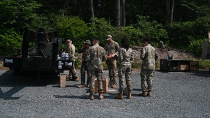 35th Civil Engineer Squadron and Marine Wing Support Squadron 171 Expolosive Ordnance Disposal technicians conduct joint exercise at Misawa Air Base