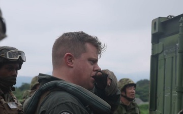 HIJUDAI MANEUVER AREA, OITA, JAPAN – U.S. Marines with 12th Marine Littoral Regiment Execute Helicopter Support Team Operations During Exercise Resolute Dragon 26