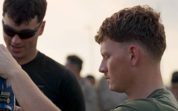 U.S. Marines compete in pugil stick training during Sea Breeze 26 in Romania