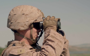 U.S. Marines demonstrate lethality on machine gun range during Sea Breeze 26 in Romania