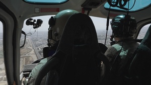 B-Roll: AMO Crew Conducts Daytime Patrols in an A-Star Helicopter