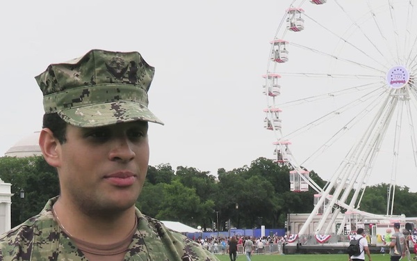 U.S. Navy Seaman Apprentice Chris Perez Guzman Interview at the Great American State Fair 2026