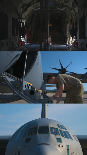 37th AS honors America's 250th anniversary over Belgium